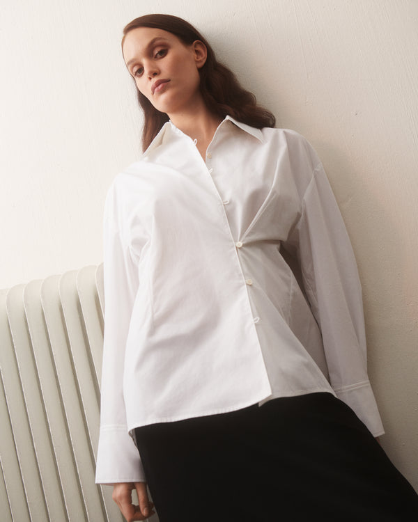 Didion Cotton Shirt White