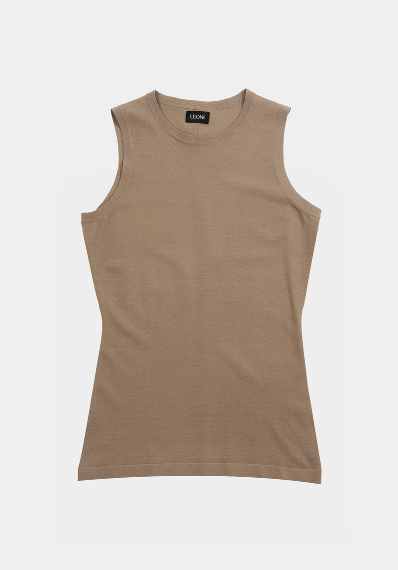 Mona Tank Top Beige