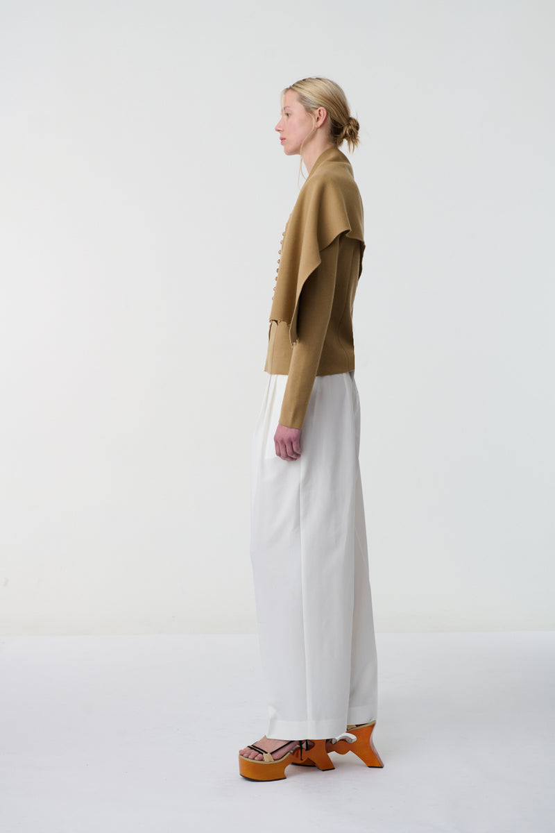 Rooni Shawl Cardigan Brown
