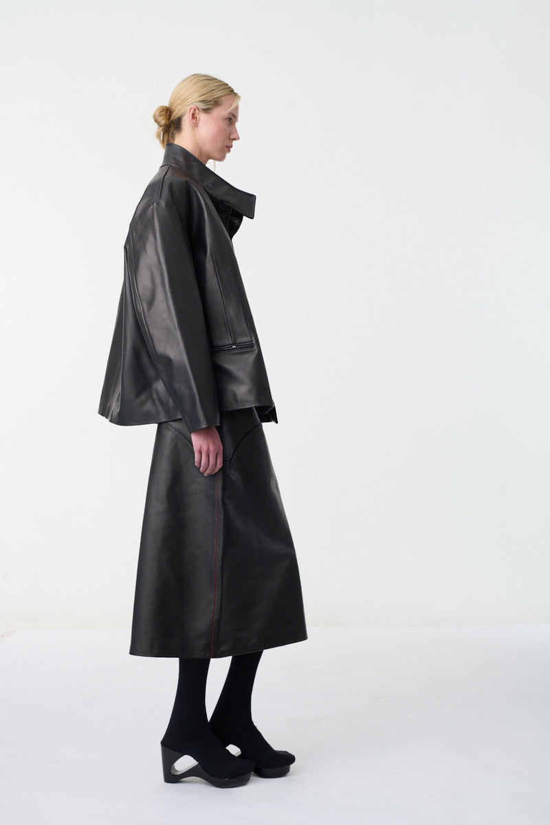 Sorrex Leather Jacket Black