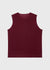 Meryl Virgin Wool Sleeveless Top Burgundy