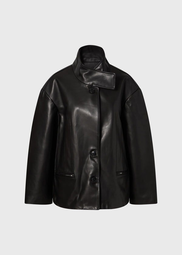 Sorrex Leather Jacket Black