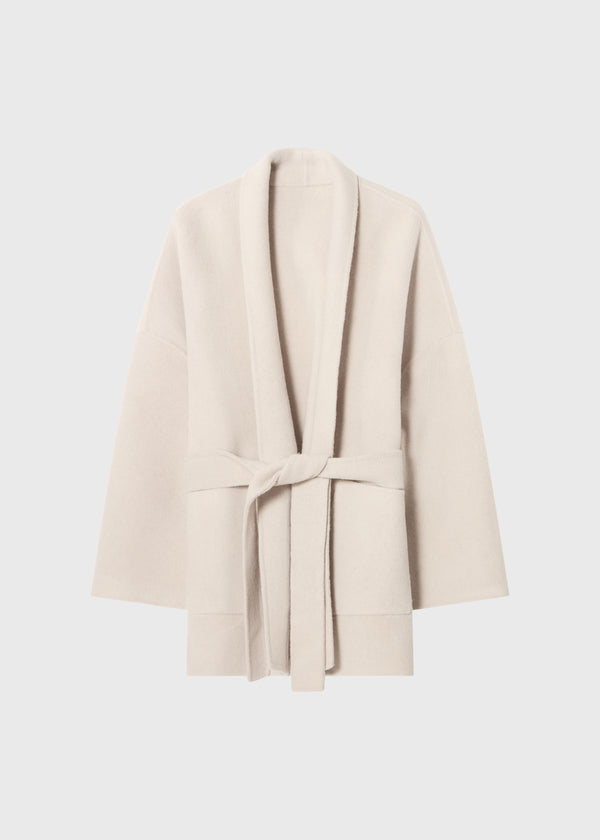 Ascent Alpaca Kimono Jacket Smoke