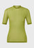 Aubrie Sheer Nylon Top Moss