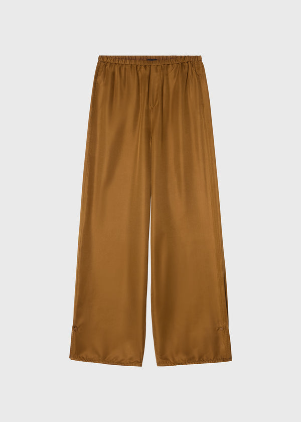 Vaera Silk Trousers Wood