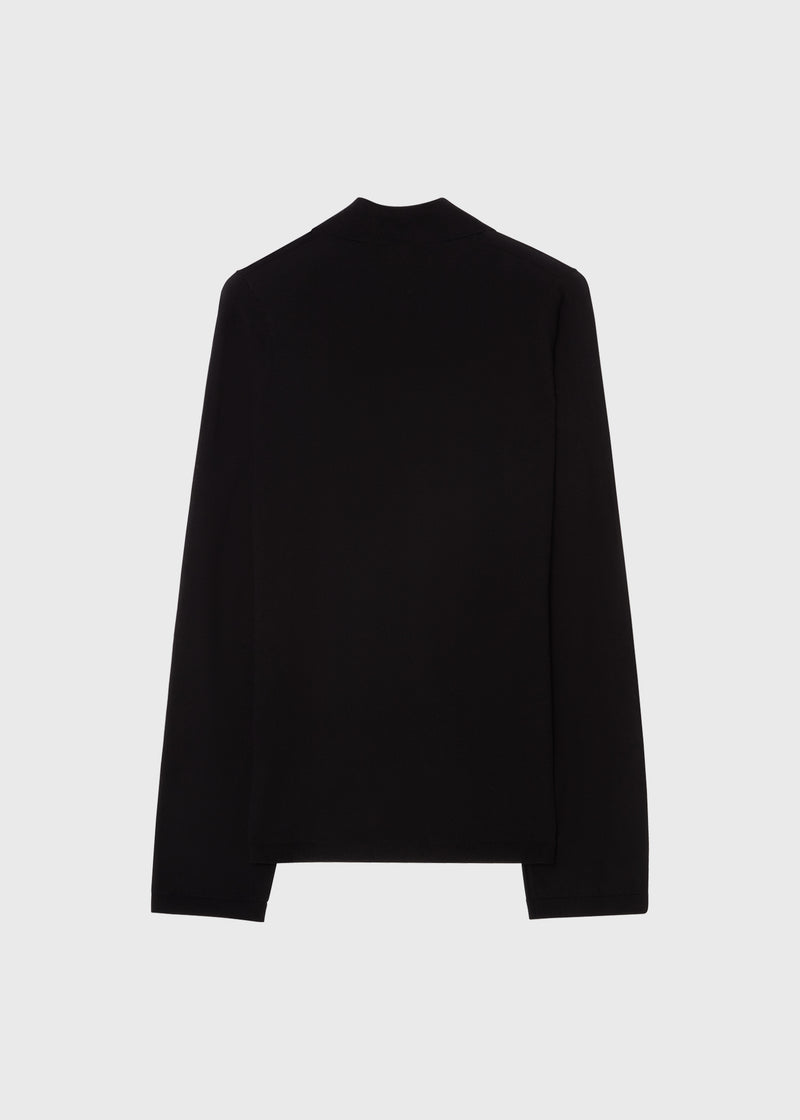 Miro Knitted Shirt Black