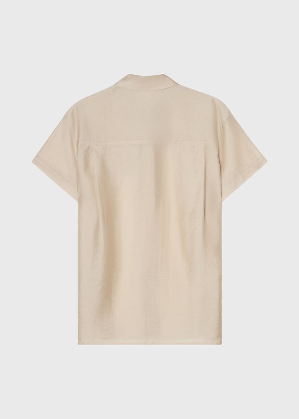 Flore Sheer Shirt Beige