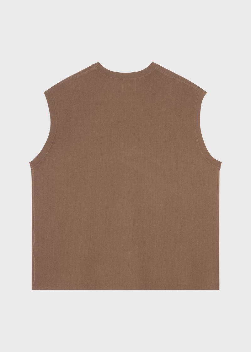 Keeffe Knitted Top Beige