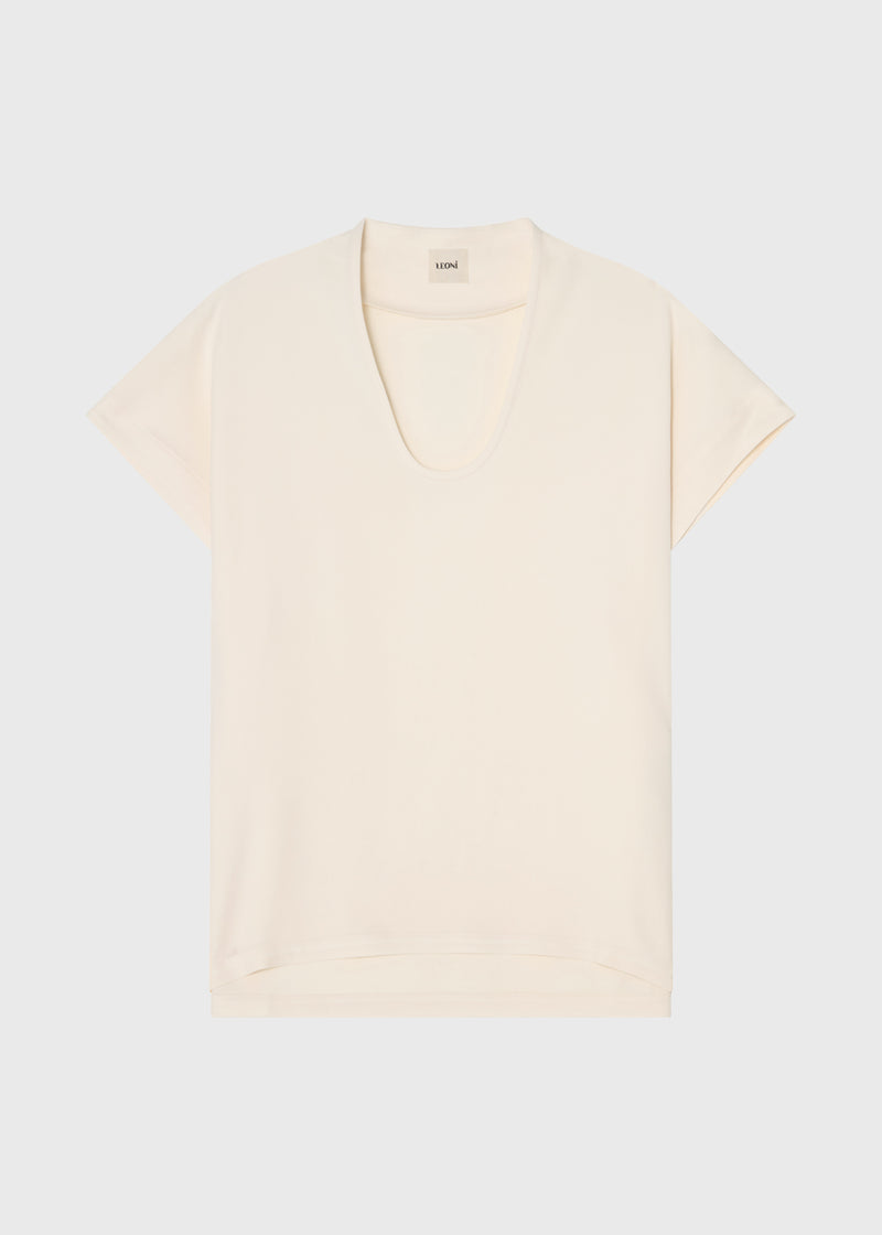 Drift Scarf Top Cream