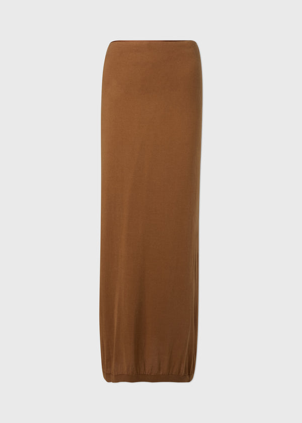 Ambre Knitted Skirt Wood