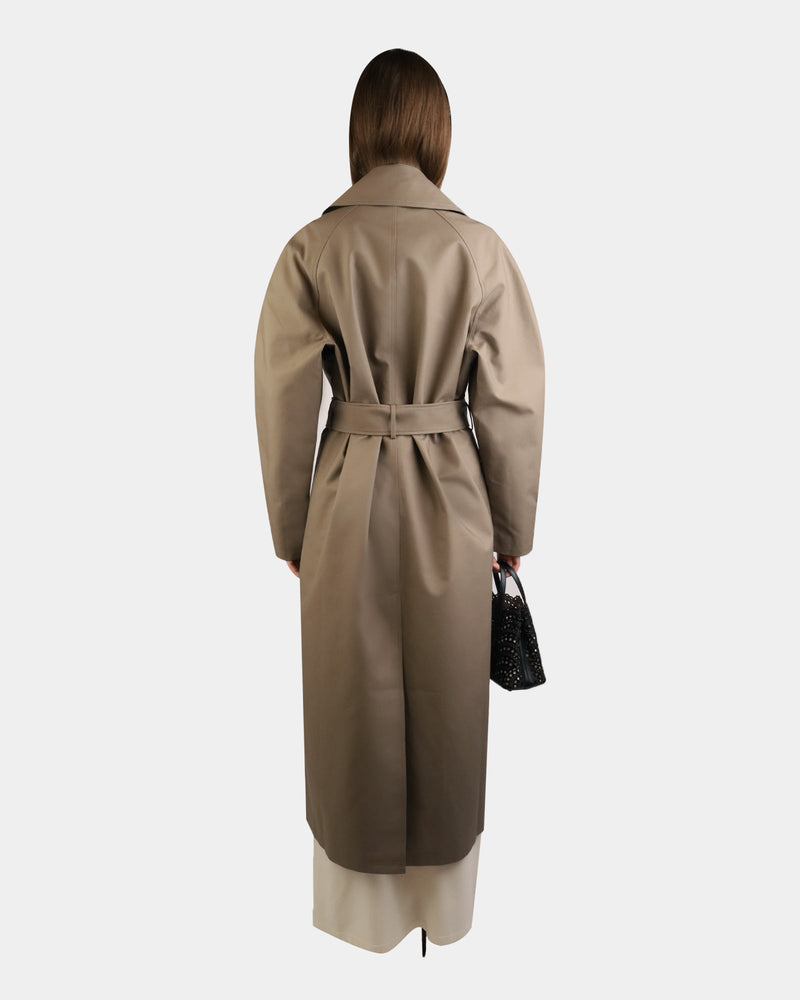 Mirage Trench Coat Taupe