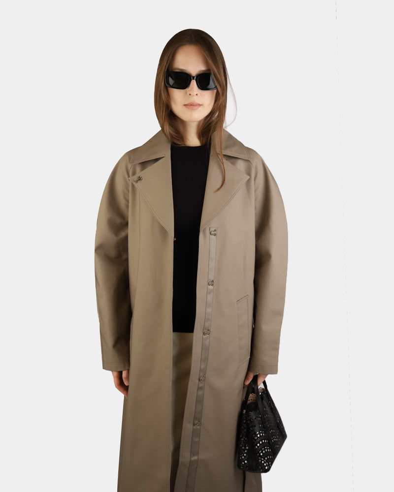 Mirage Trench Coat Taupe