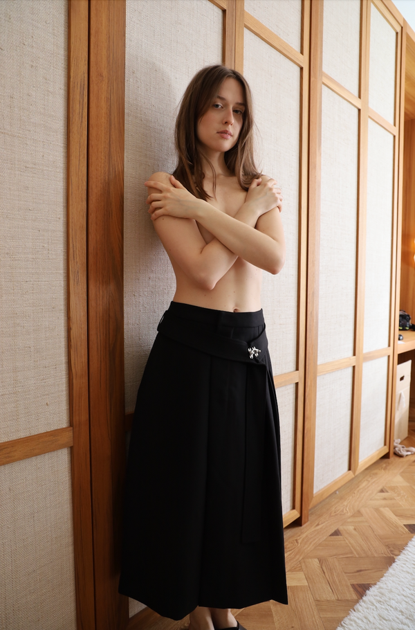 Chroma Pleated Skirt