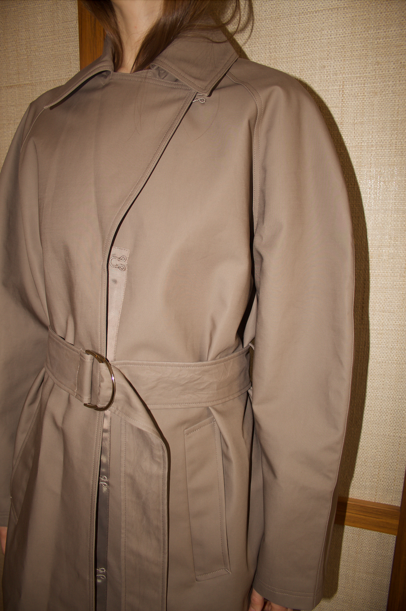 Mirage Trench Coat Taupe