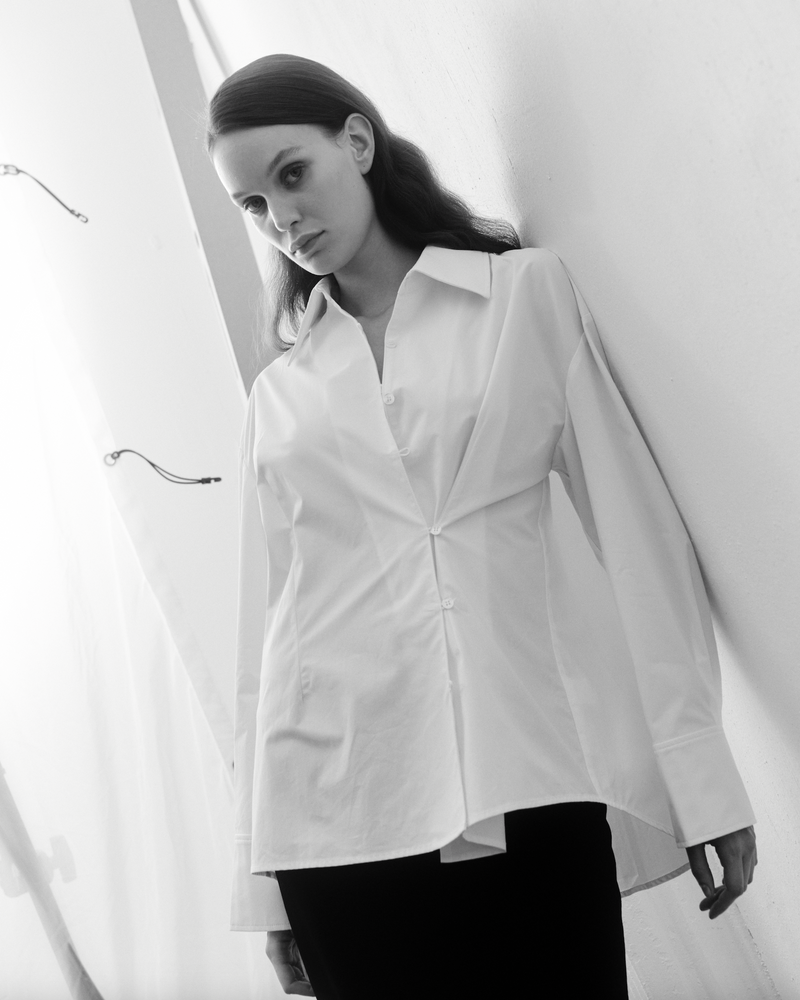 Didion Cotton Shirt White