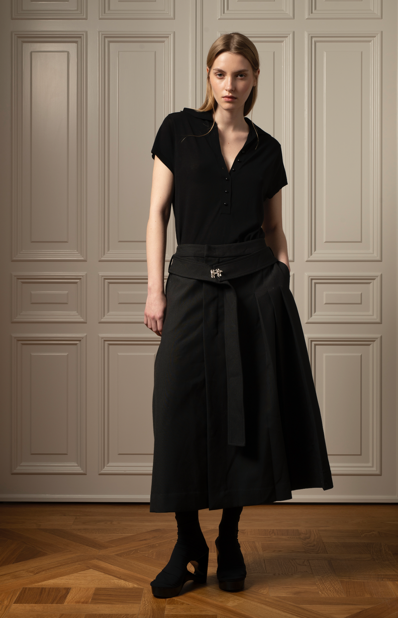 Chroma Pleated Skirt